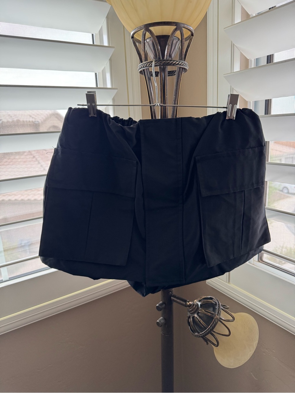This KBB by KAHLANA "The Cargo Skort" features a high-waisted design Size S NWT - Picture 3 of 7